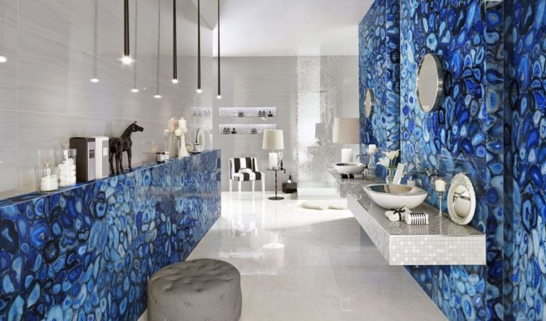 Blue Agate Bathroom Accessories