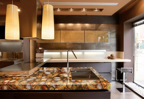 Gemstone Kitchen Countertop