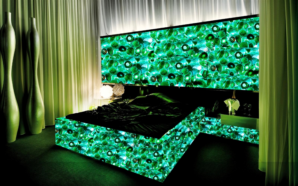 Green Agate Bedroom Accessories