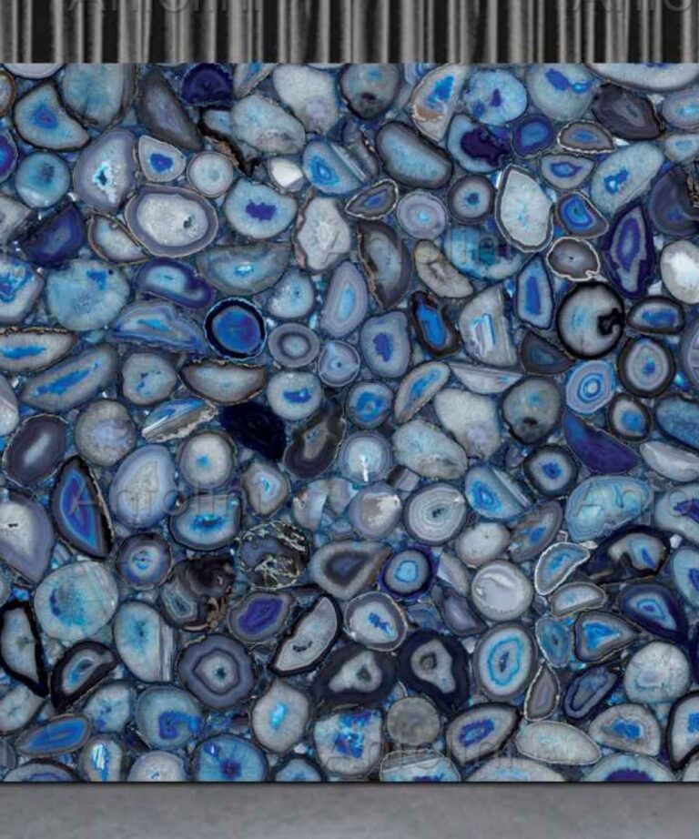 Why is Blue Agate Stone Slabs Expensive?